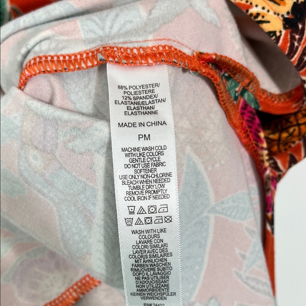 Tropical Print Jumpsuit - Picture 9 of 9